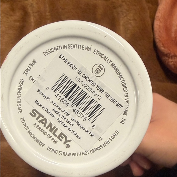 Stanley White Tumbler with Pink Heart valentine’s Day 2026 - Picture 2 of 8